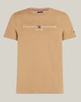 T-Shirt homme Tommy Hilfiger marron | Georgespaul