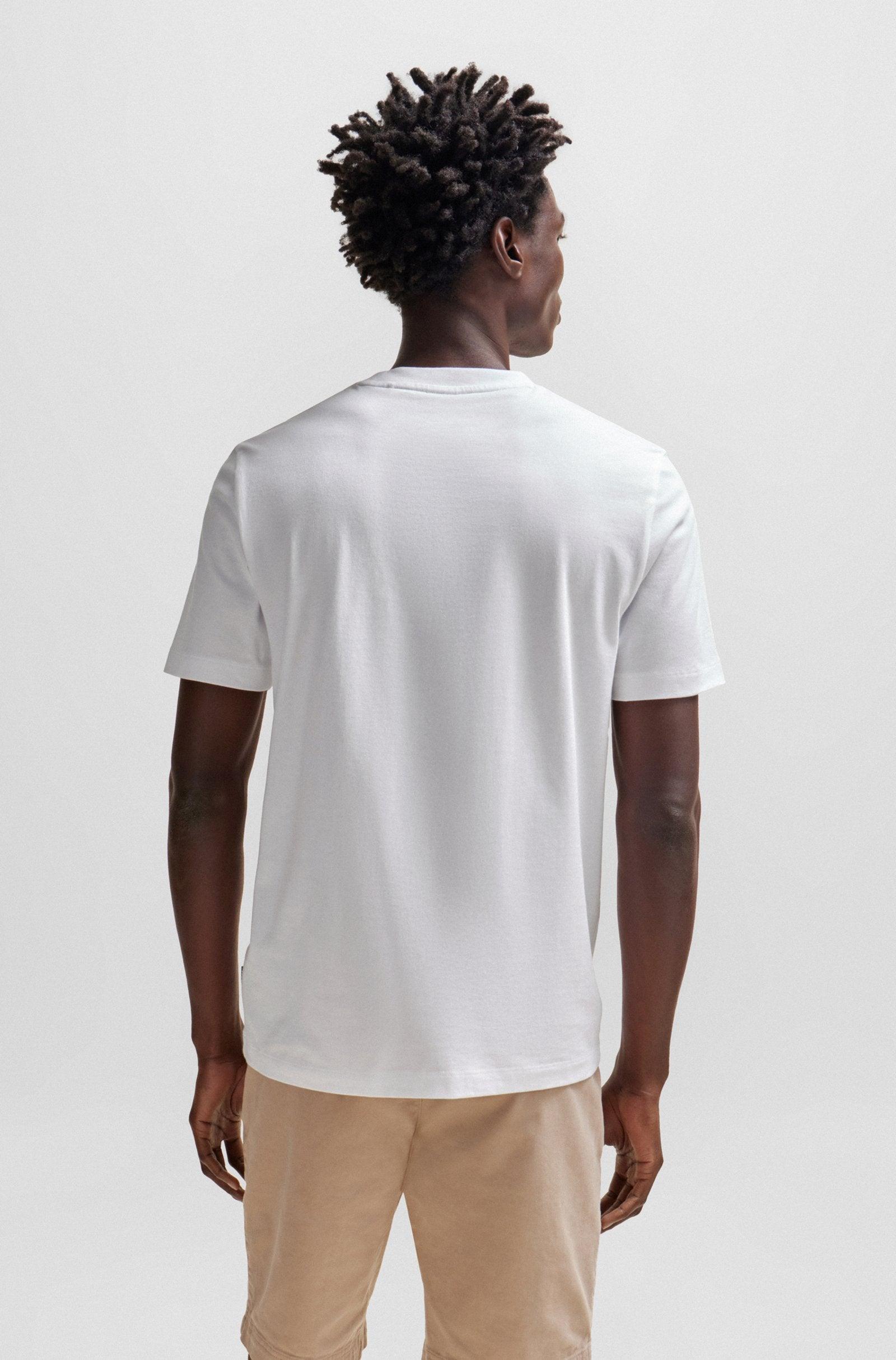 T-Shirt logo BOSS blanc - Georgespaul