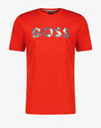 T-Shirt homme logo BOSS rouge | Georgespaul