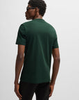 T-Shirt logo BOSS vert pour homme | Georgespaul