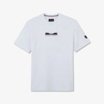 Afbeelding in Gallery-weergave laden, T-Shirt logo Eden Park blanc en coton pour homme I Georgespaul
