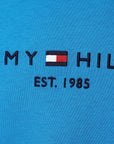 T-Shirt Tommy Hilfiger bleu en coton bio - Georgespaul