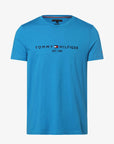 T-Shirt Tommy Hilfiger bleu en coton bio - Georgespaul