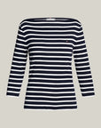 T-Shirt marinière Tommy Hilfiger en coton pour femme | Georgespaul