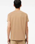 T-Shirt pour homme Lacoste beige | Georgespaul