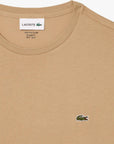 T-Shirt pour homme Lacoste beige | Georgespaul