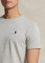 Afbeelding in Gallery-weergave laden, T-Shirt pour homme Ralph Lauren ajusté gris | Georgespaul
