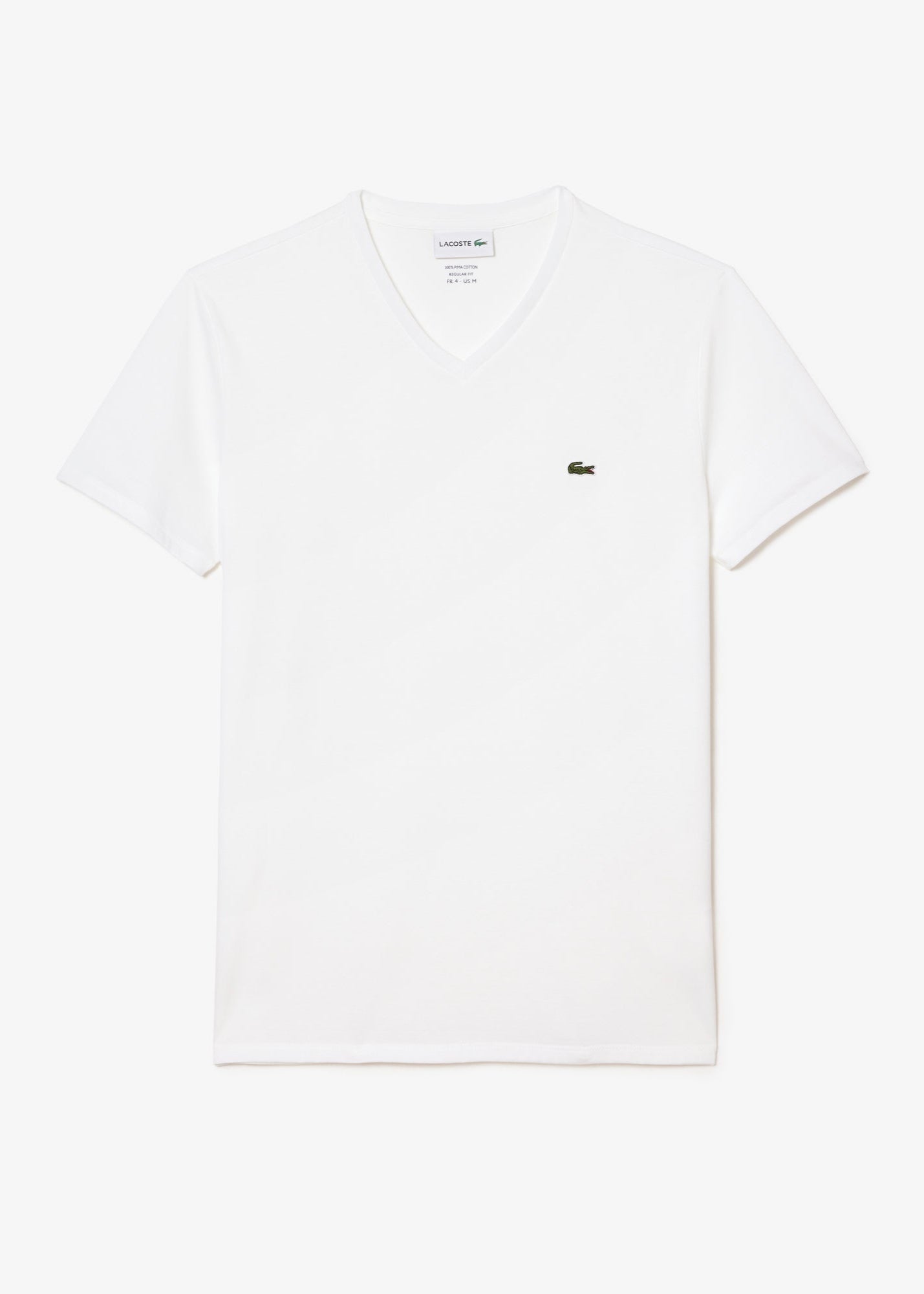 T-shirt Lacoste blanc pour homme | Georgespaul    