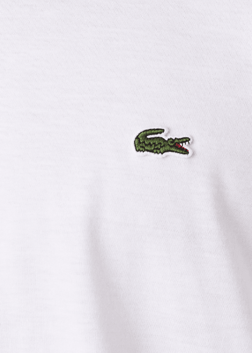 T-shirt Lacoste blanc - Georgespaul