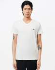 T-shirt Lacoste blanc - Georgespaul