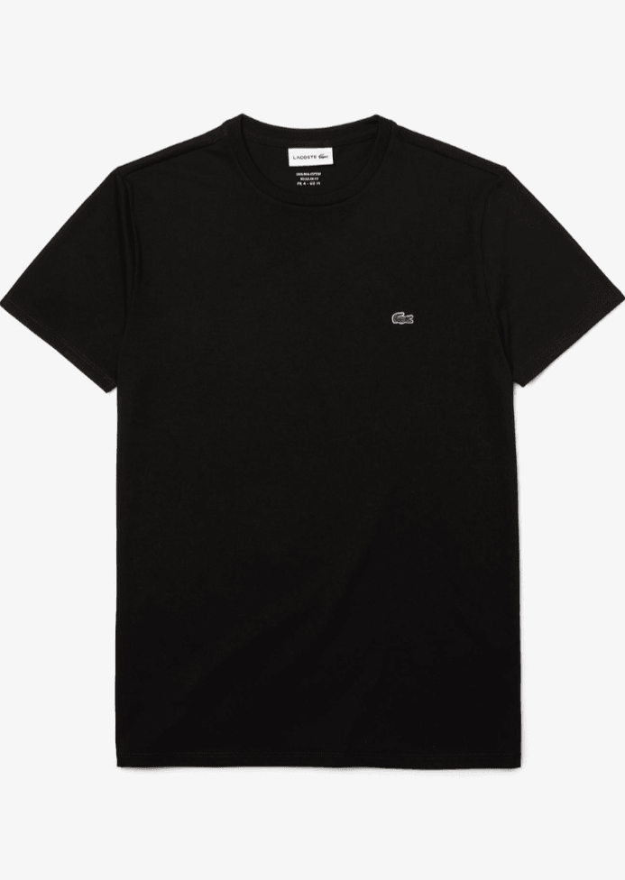 T-shirt Lacoste noir - Georgespaul