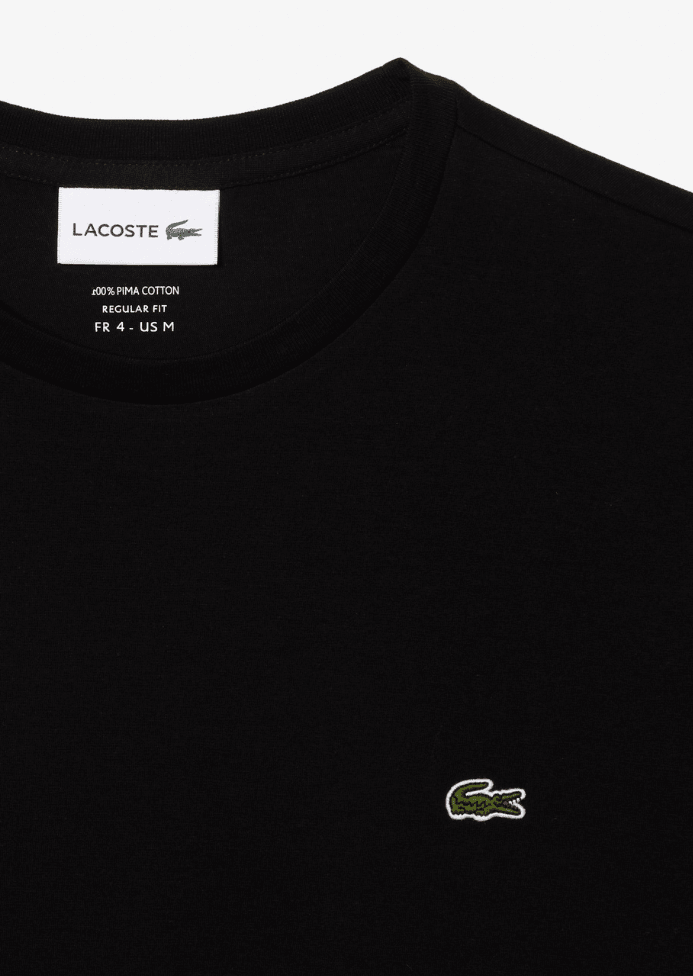 T-shirt Lacoste noir - Georgespaul