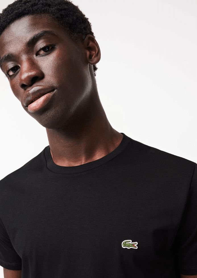 T-shirt Lacoste noir - Georgespaul