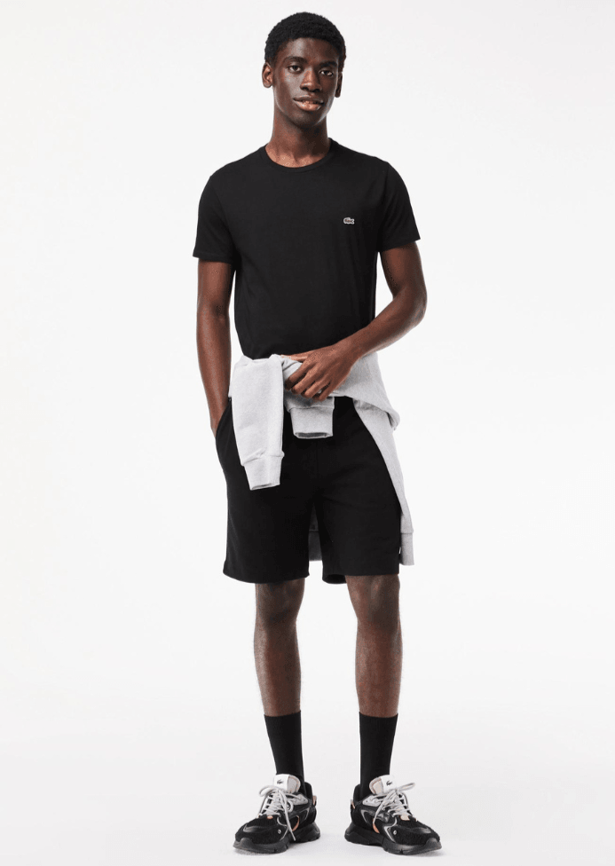 T-shirt Lacoste noir - Georgespaul