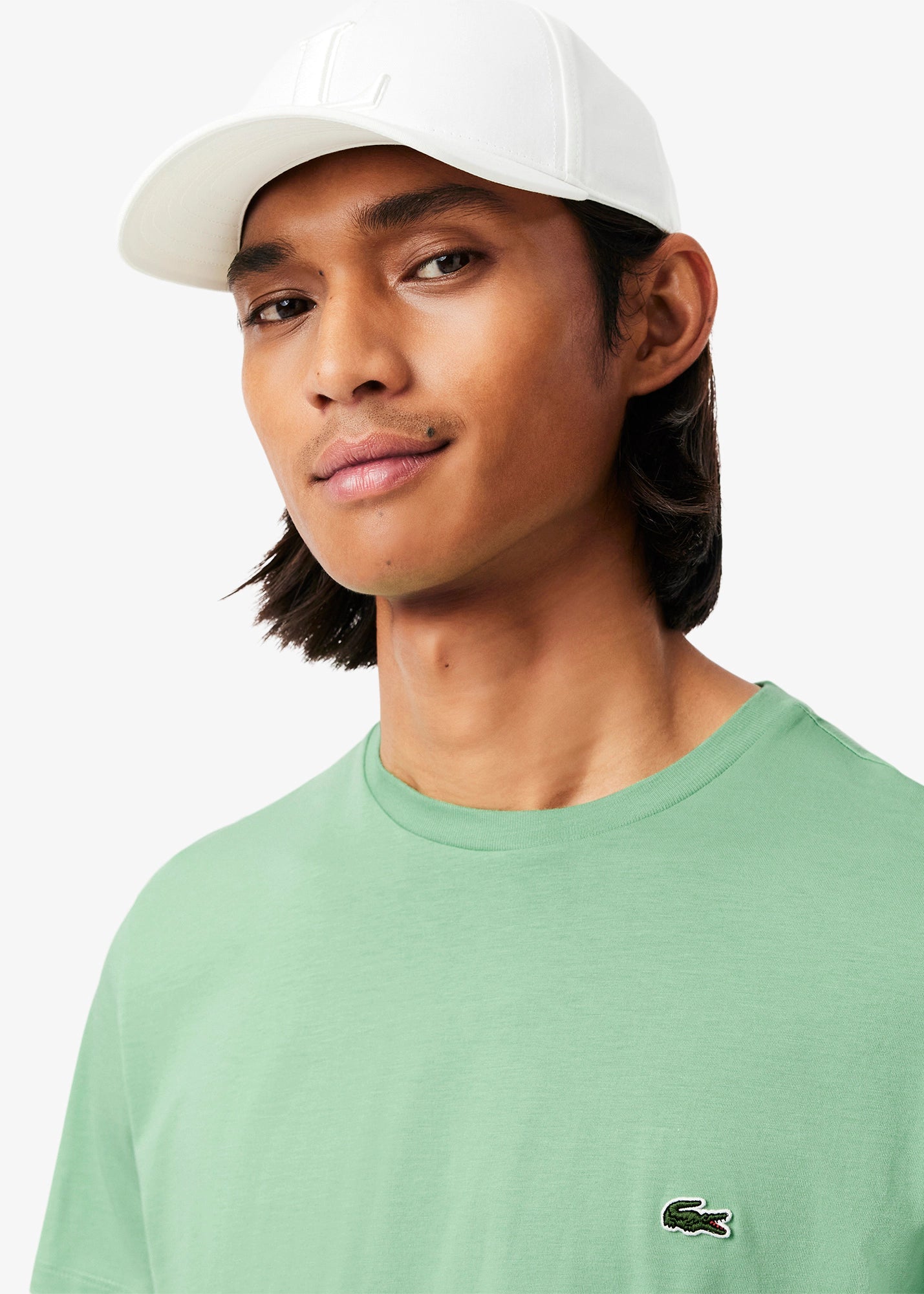 T-shirt Lacoste vert pour homme | Georgespaul     