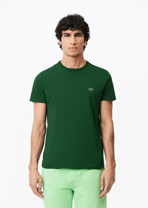 T-shirt Lacoste vert foncé - Georgespaul