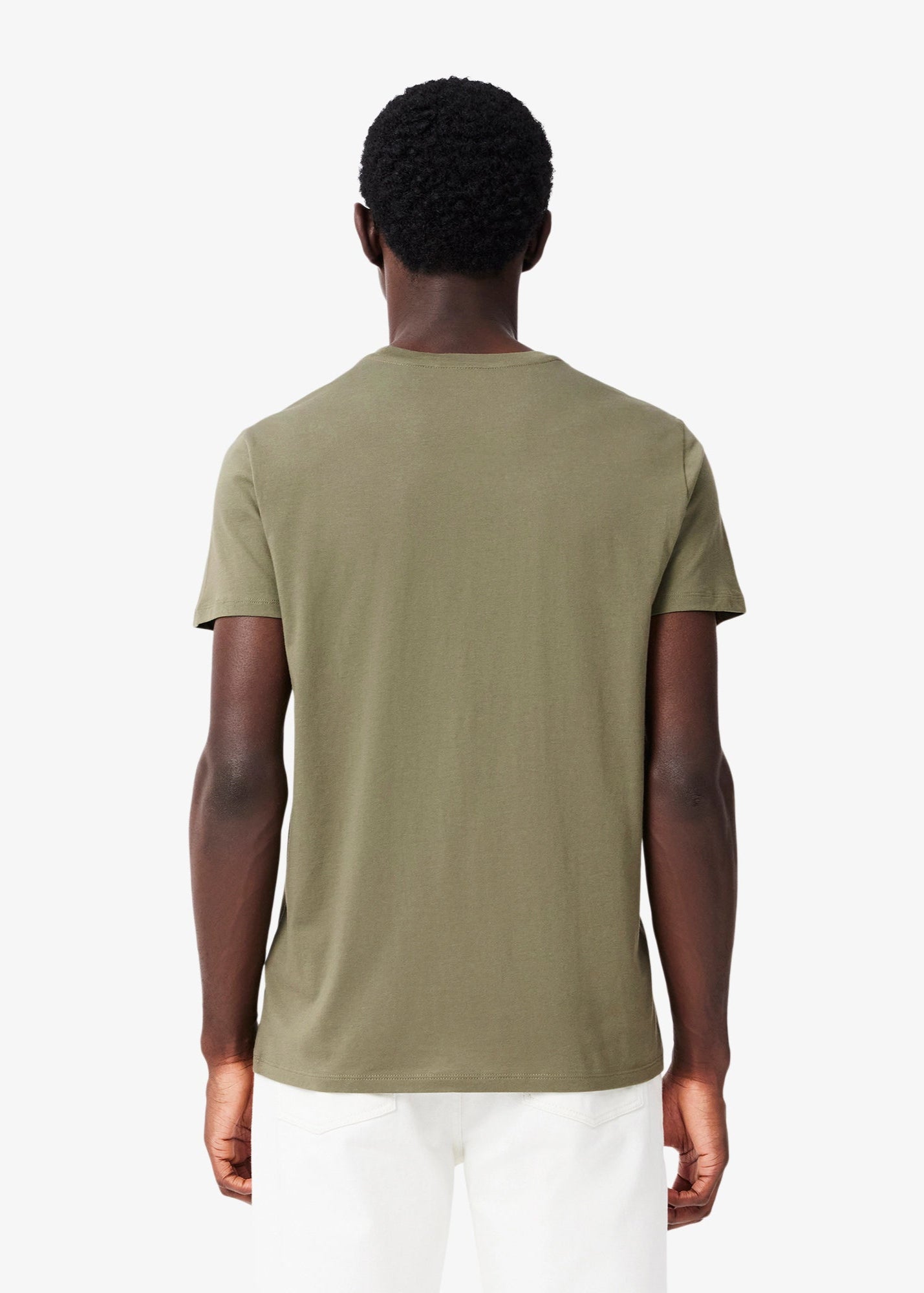 T-shirt Lacoste kaki pour homme | Georgespaul