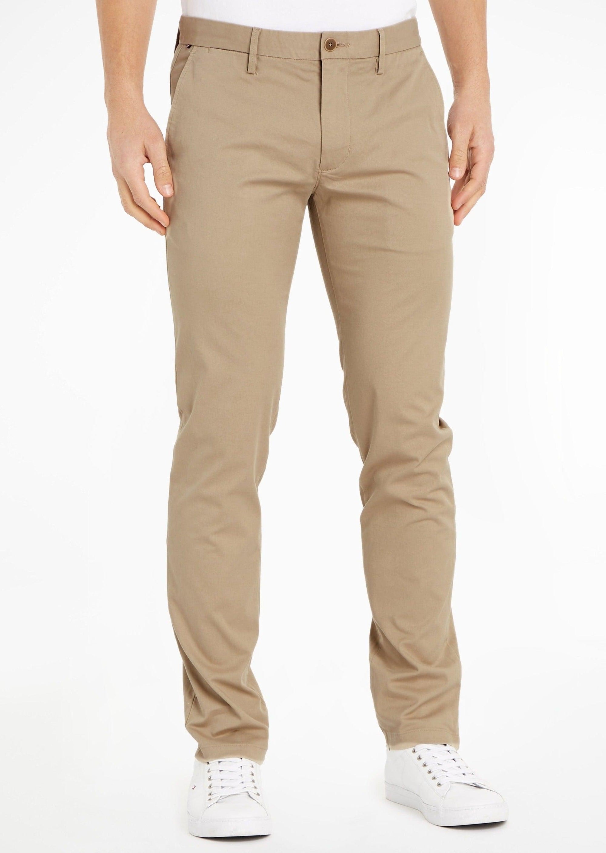 Pantalon chino Tommy Hilfiger beige - Georgespaul