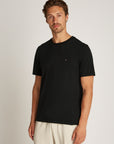 T-Shirt Tommy Hilfiger noir pour homme | Georgespaul