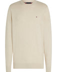 Pull Tommy Hilfiger beige en cachemire