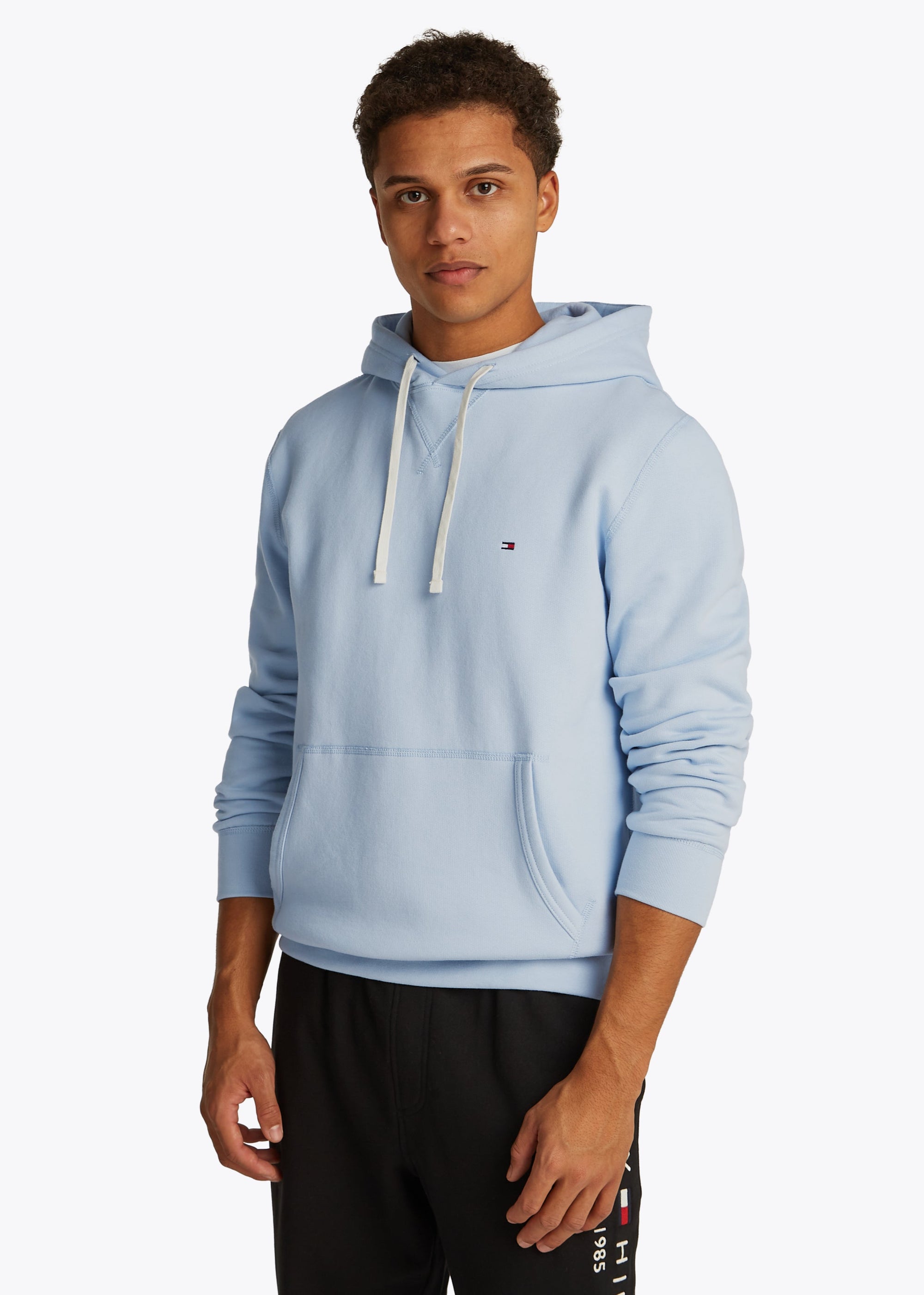 Sweat à capuche Tommy Hilfiger bleu pour homme | Georgespaul