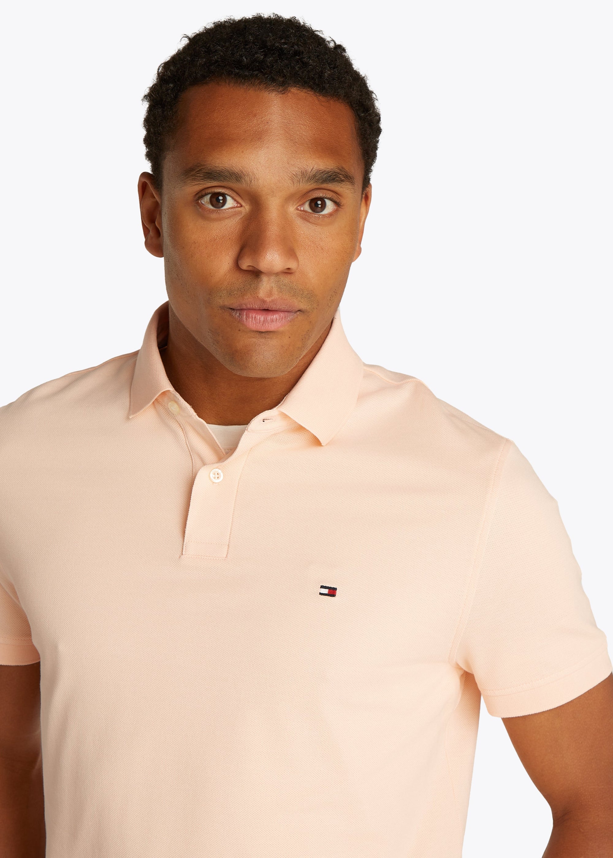 Polo Tommy Hilfiger beige pour homme | Georgespaul