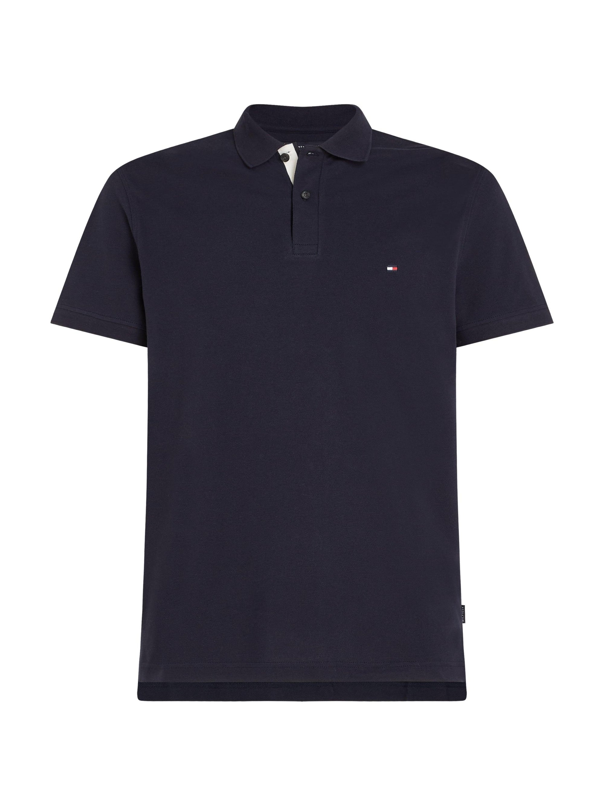 Polo Tommy Hilfiger marine en coton bio - Georgespaul