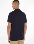 Polo Tommy Hilfiger marine en coton bio - Georgespaul