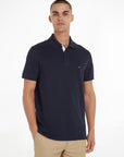 Polo Tommy Hilfiger marine en coton bio - Georgespaul