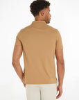 Polo Tommy Hilfiger beige en coton bio - Georgespaul