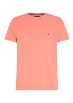 Afbeelding in Gallery-weergave laden, T-Shirt Tommy Hilfiger rose en coton bio pour homme I Georgespaul
