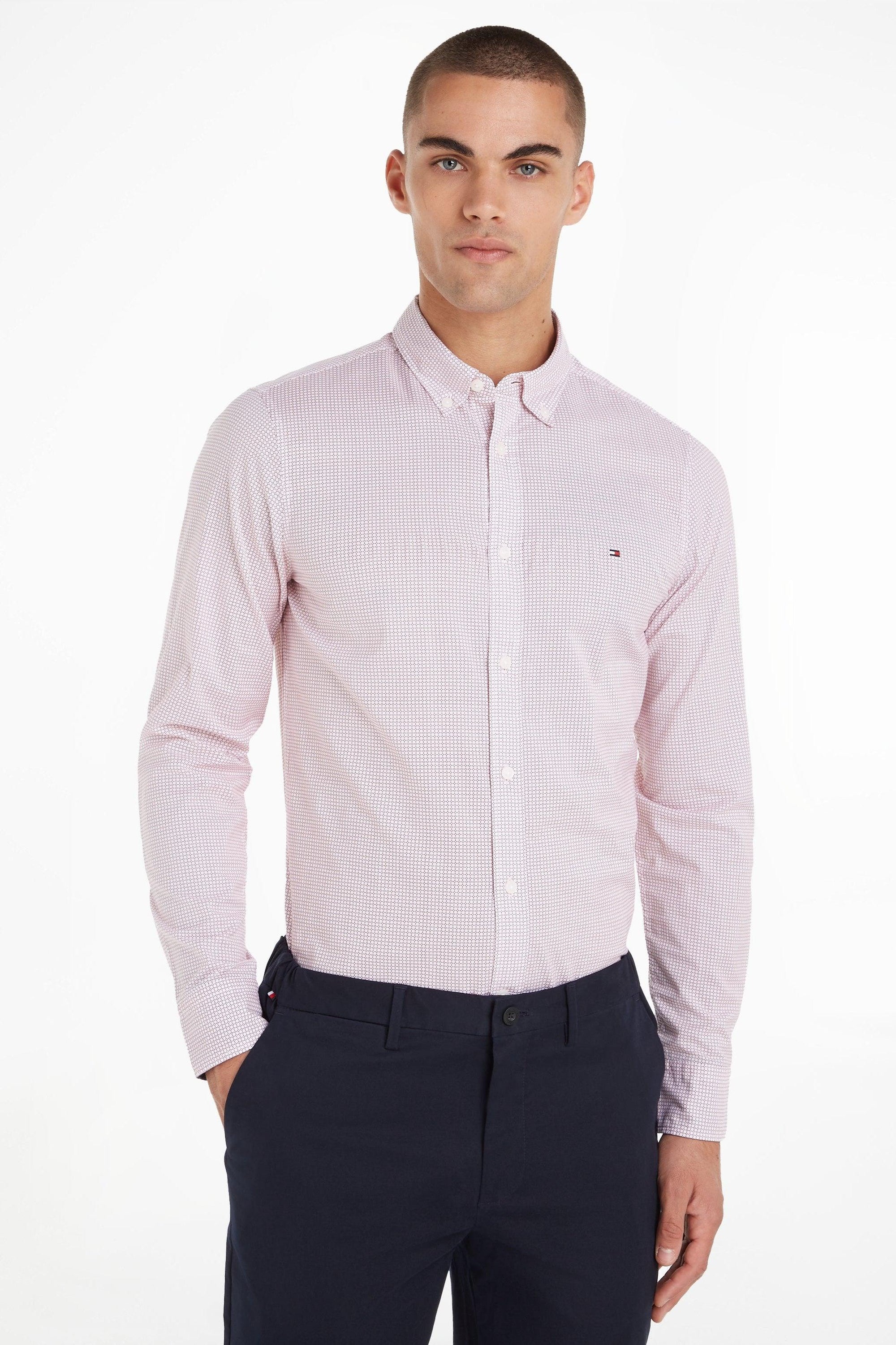 Chemise Tommy Hilfiger rouge - Georgespaul