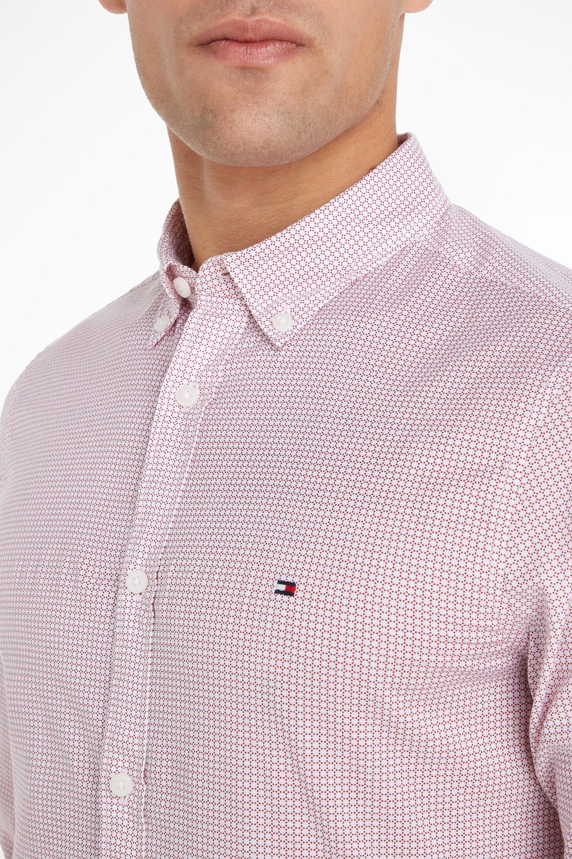 Chemise Tommy Hilfiger rouge - Georgespaul