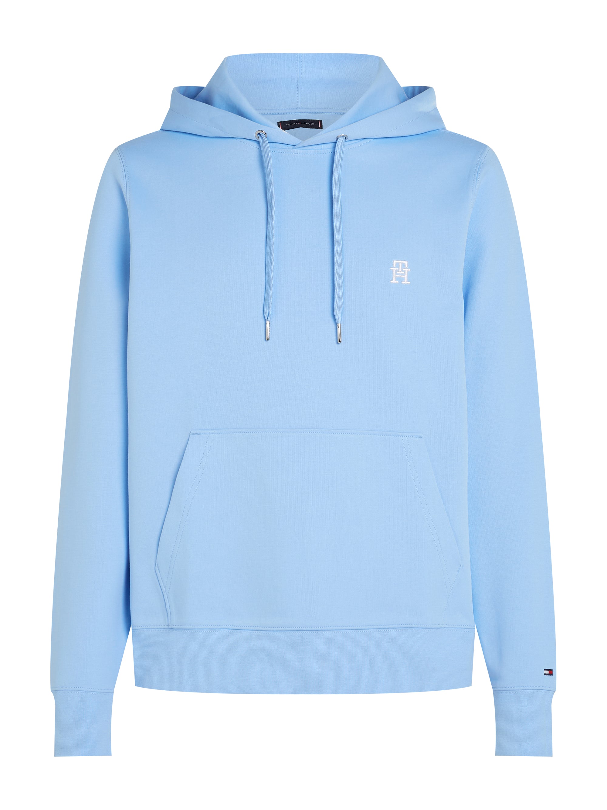 Sweat à capuche Tommy Hilfiger bleu - Georgespaul