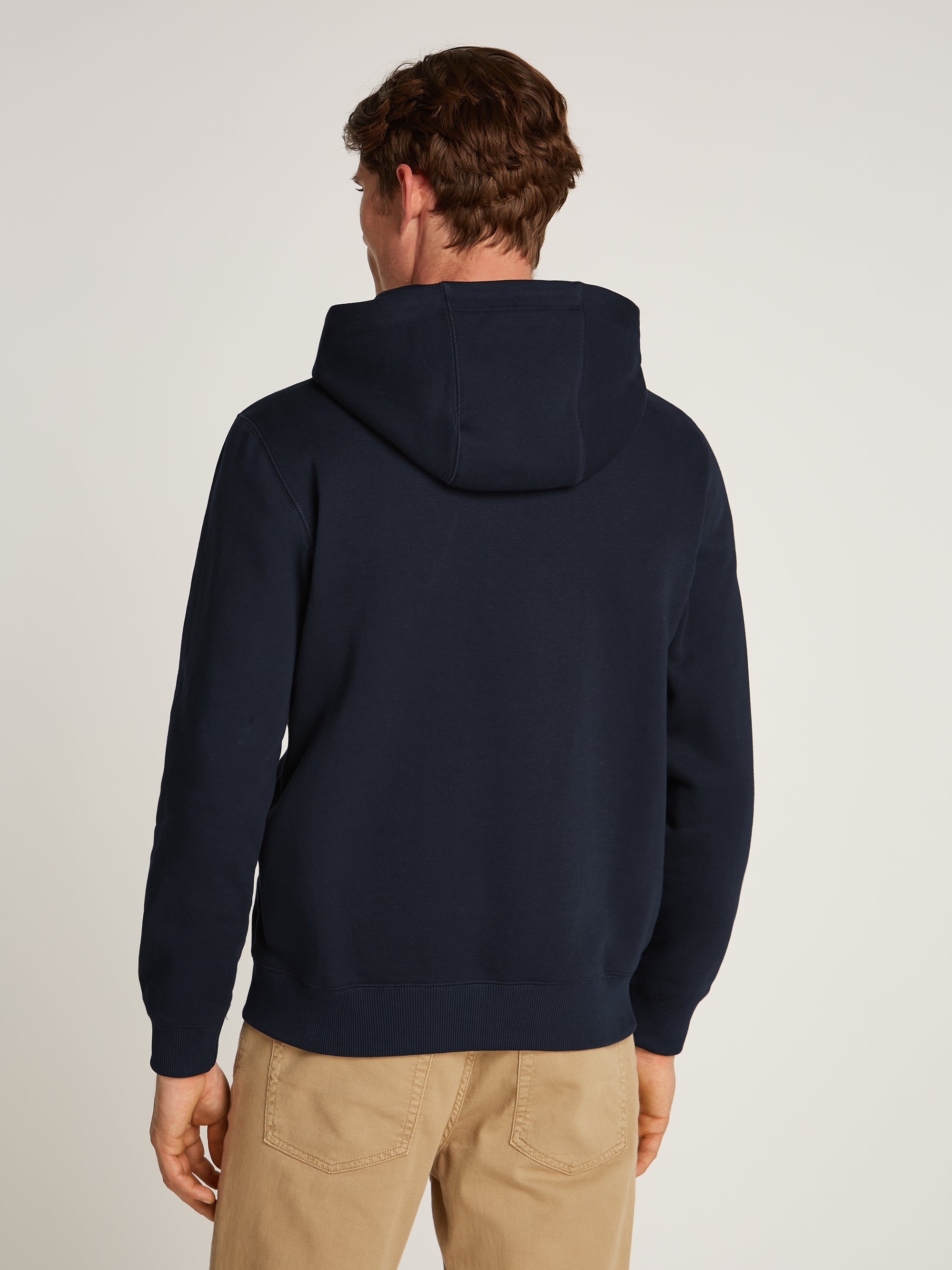 Sweat zippé Tommy Hilfiger marine pour homme | Georgespaul