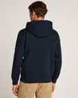 Sweat zippé Tommy Hilfiger marine pour homme | Georgespaul