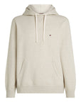 Sweat à capuche Tommy Hilfiger beige pour homme | Georgespaul