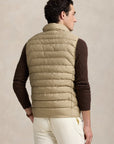 Doudoune sans manches Ralph Lauren beige pour homme | Georgespaul 