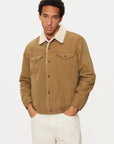 Veste Sherpa Levi's® beige pour homme | Georgespaul