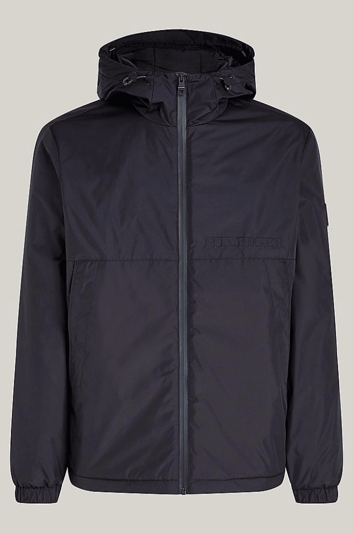 Veste à capuche Tommy Hilfiger marine - Georgespaul