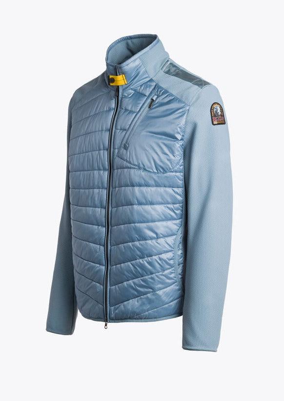 Veste bi-matière Jayden Parajumpers bleu clair - Georgespaul