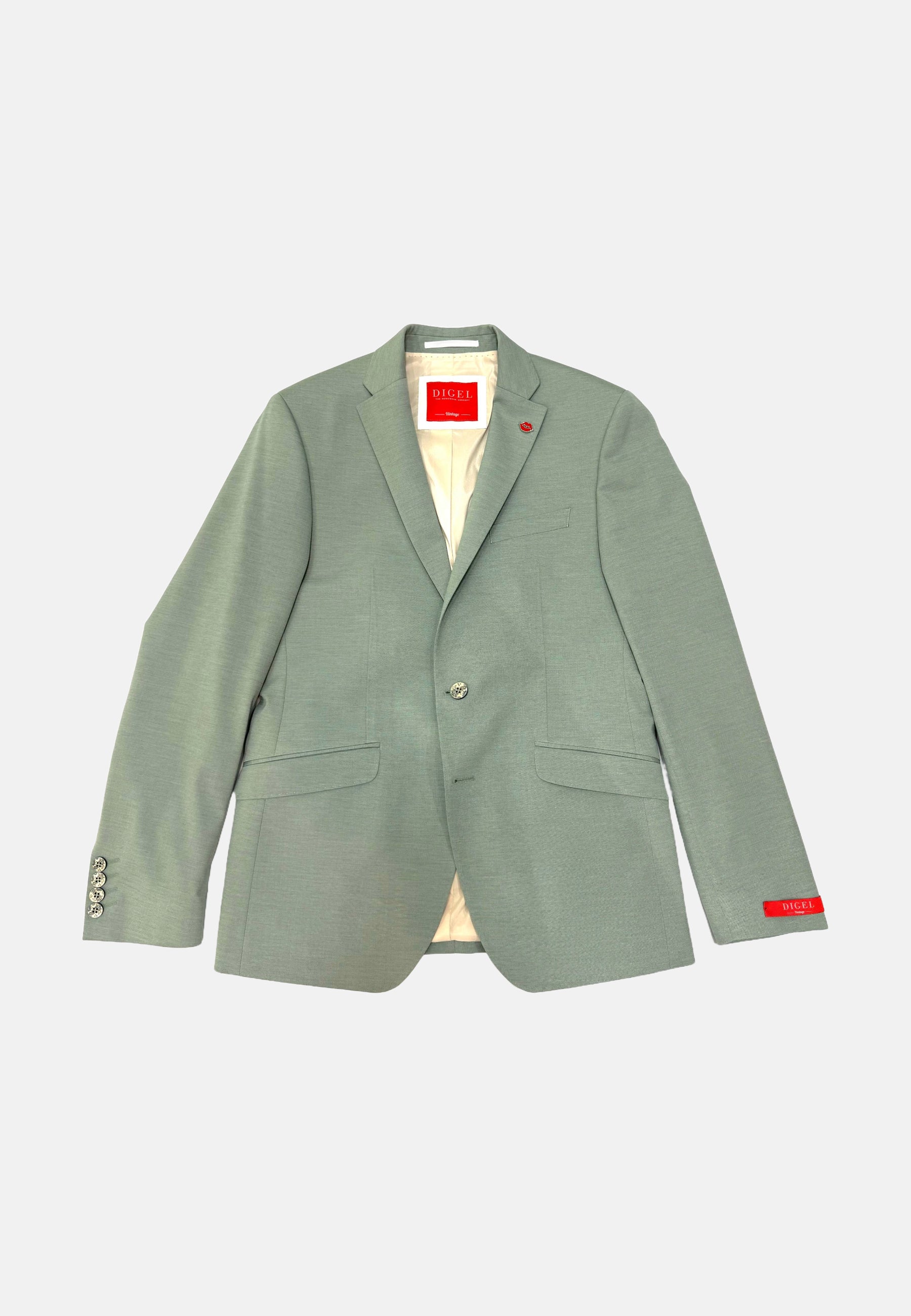 Veste de costume Digel vert clair pour homme | Georgespaul