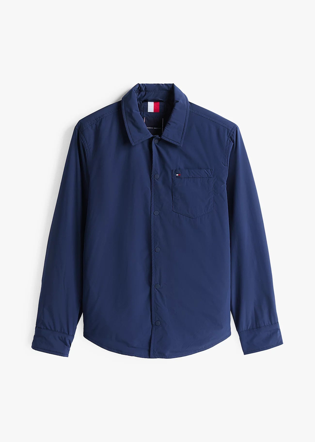 Veste déperlante Tommy Hilfiger marine pour homme | Georgespaul