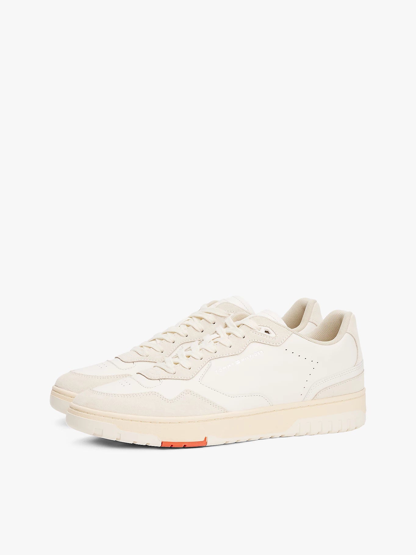 baskets-tommy-hilfiger-homme-beige-cote-face