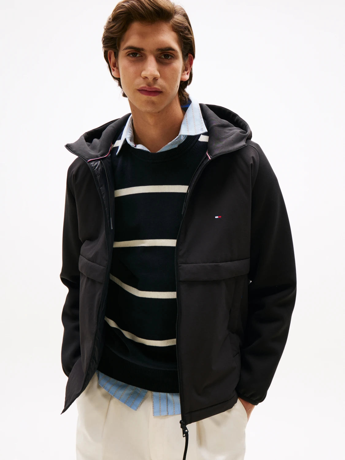blouson-tommy-hilfiger-homme-noir-face