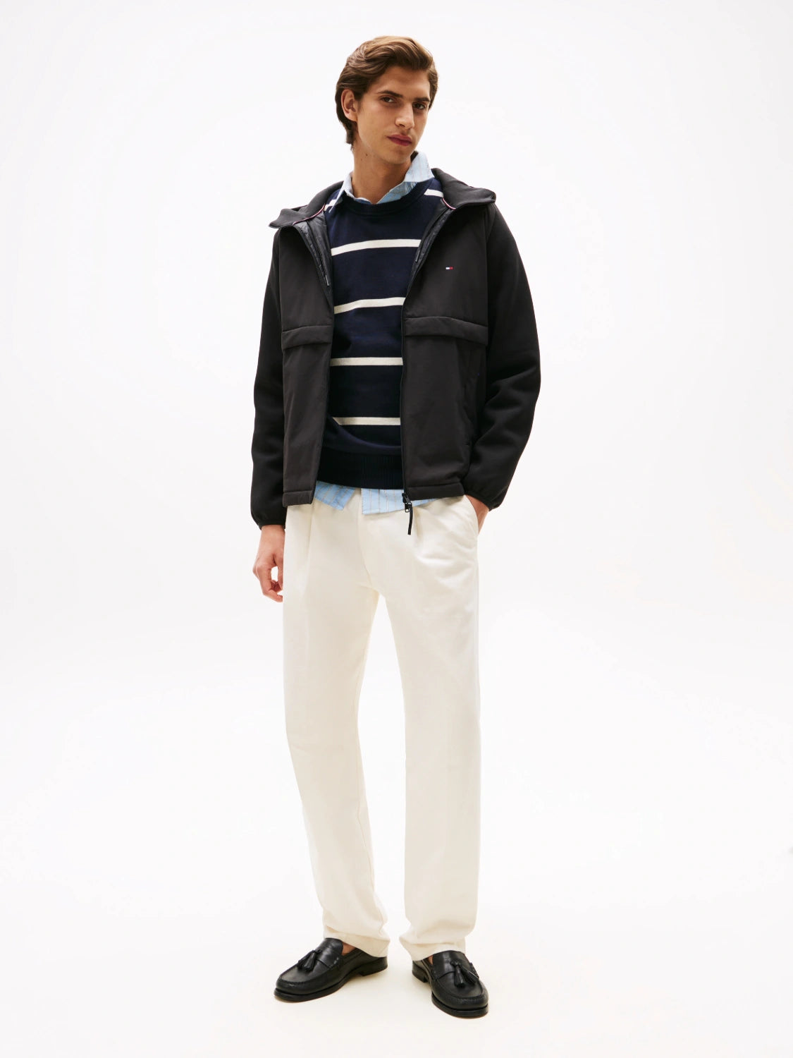 blouson-tommy-hilfiger-homme-noir-porte