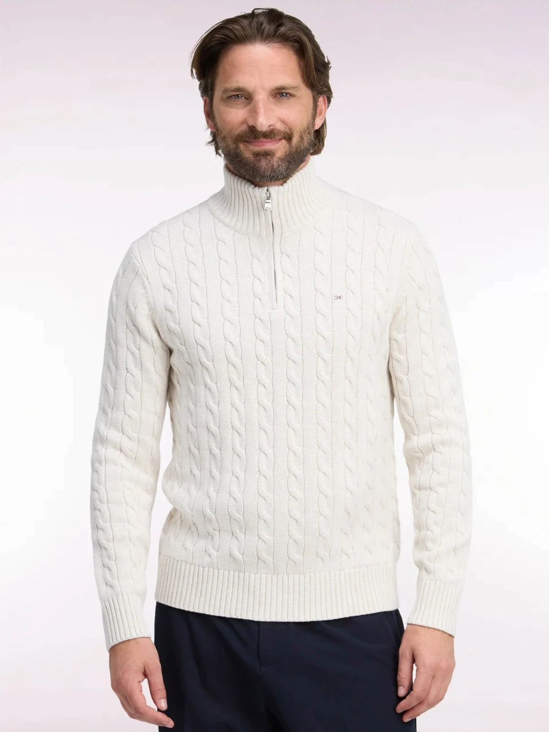 camionneur-torsade-eden-park-beige-homme-H26MAIPU0028BEC15-face-porte