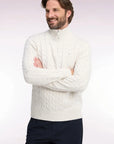 camionneur-torsade-eden-park-beige-homme-H26MAIPU0028BEC15-face