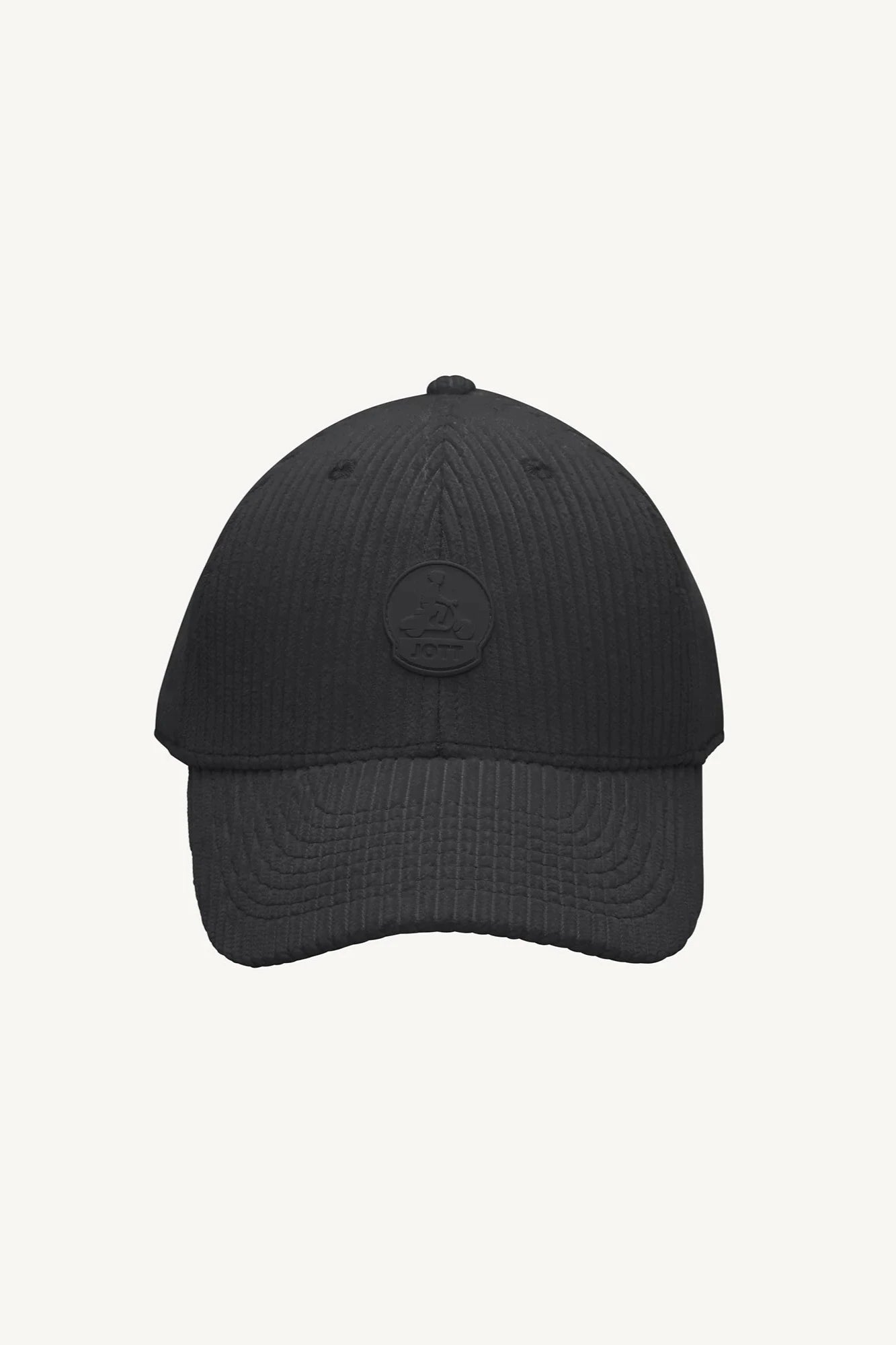 Casquette JOTT noire en velours | Georgespaul     