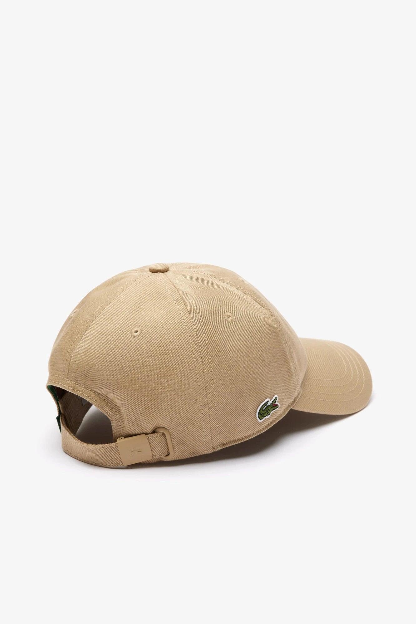 Casquette Lacoste beige unisexe | Georgespaul    